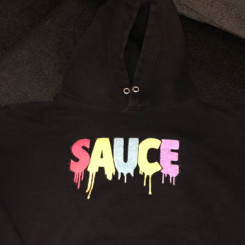 🔥✨💫 Sauce dripping graphic hoodie - Picture 2 of 3